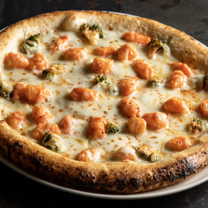 Shrimp Mayonnaise Pizza