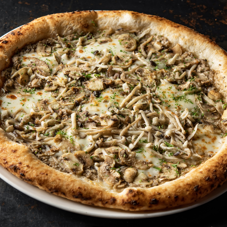 4 Mushroom Pizza