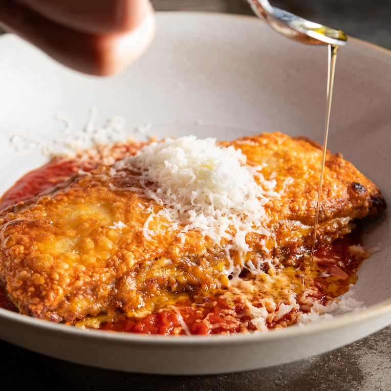 Baked Lasagna with House-made Mozzarella