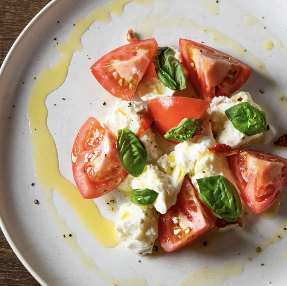 House-made Mozzarella with Dalat Tomato Caprese